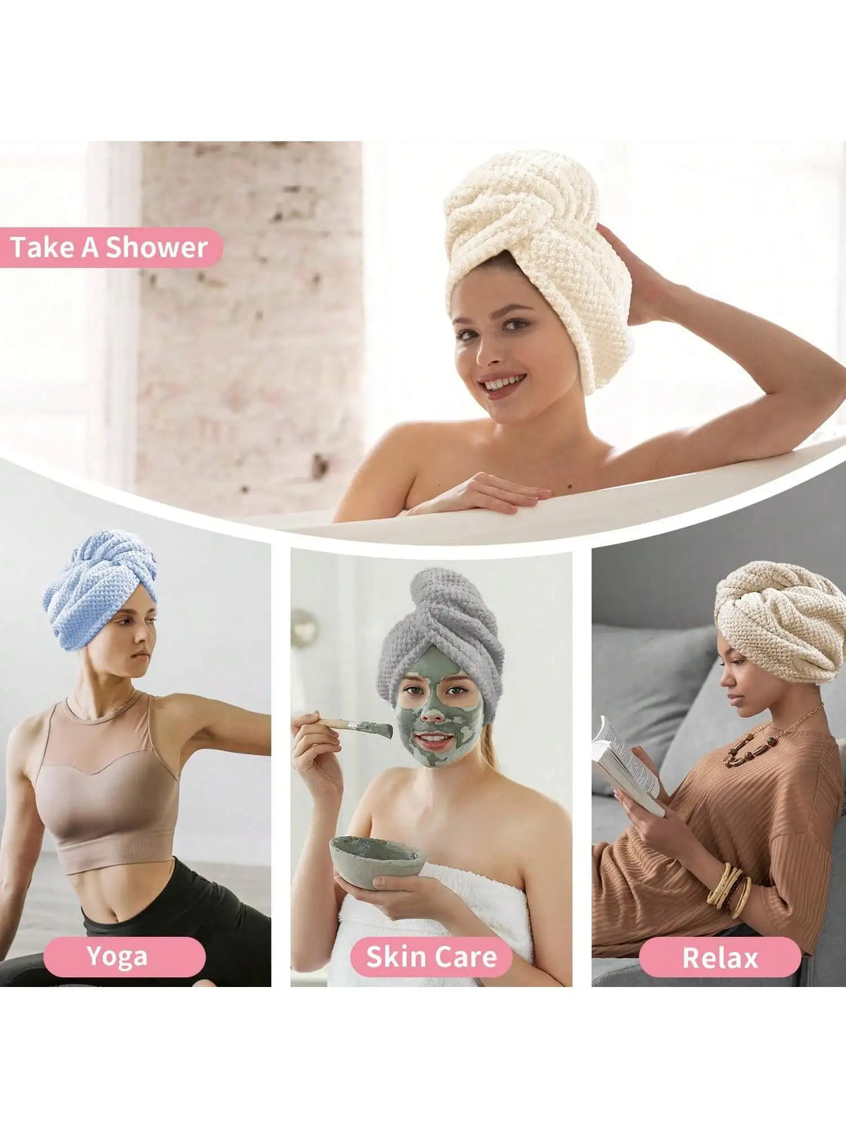 Product image: Quick-Dry Microfiber Hair Towel Wrap