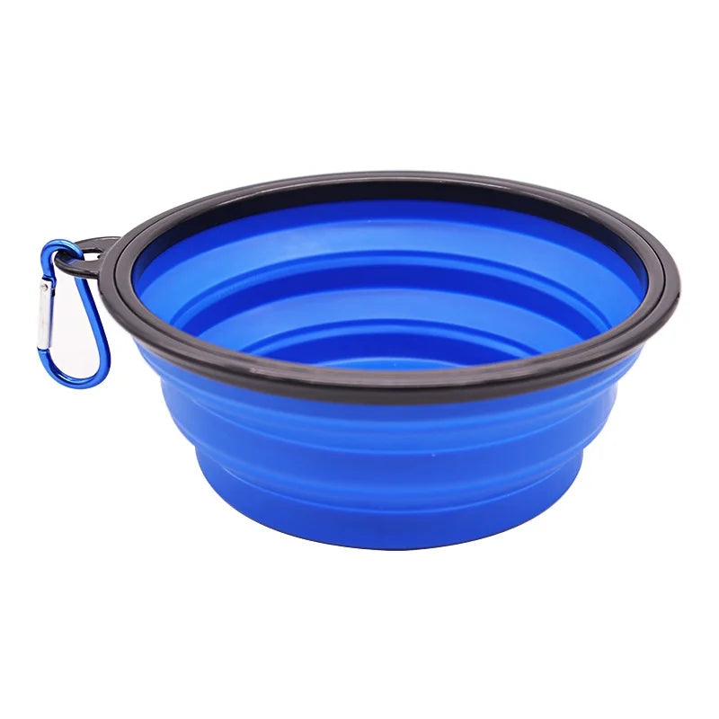 Product image: Collapsible Travel Pet Bowl with Carabiner