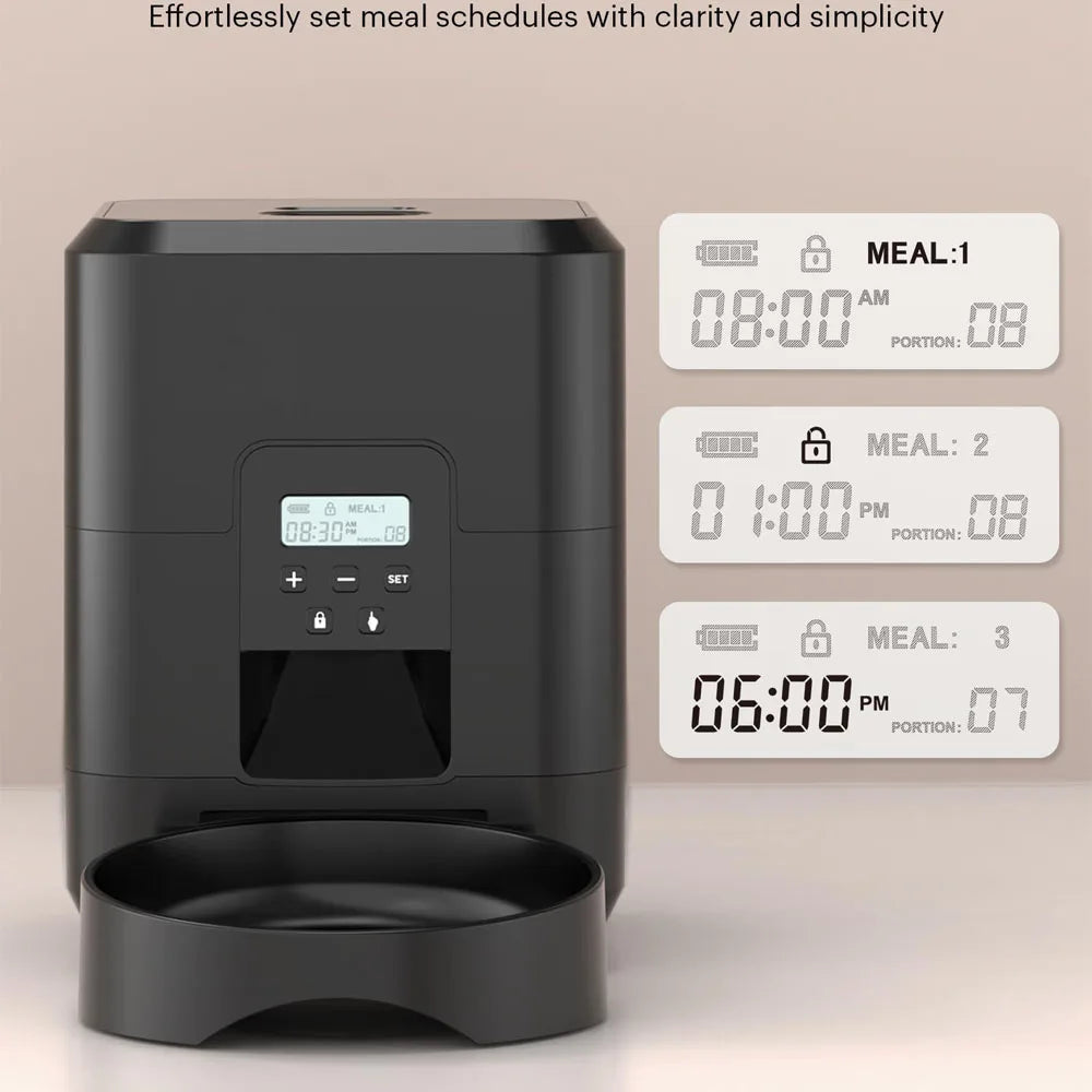 Product image: Smart Automatic Pet Feeder – Timed Portion Control with WiFi Option