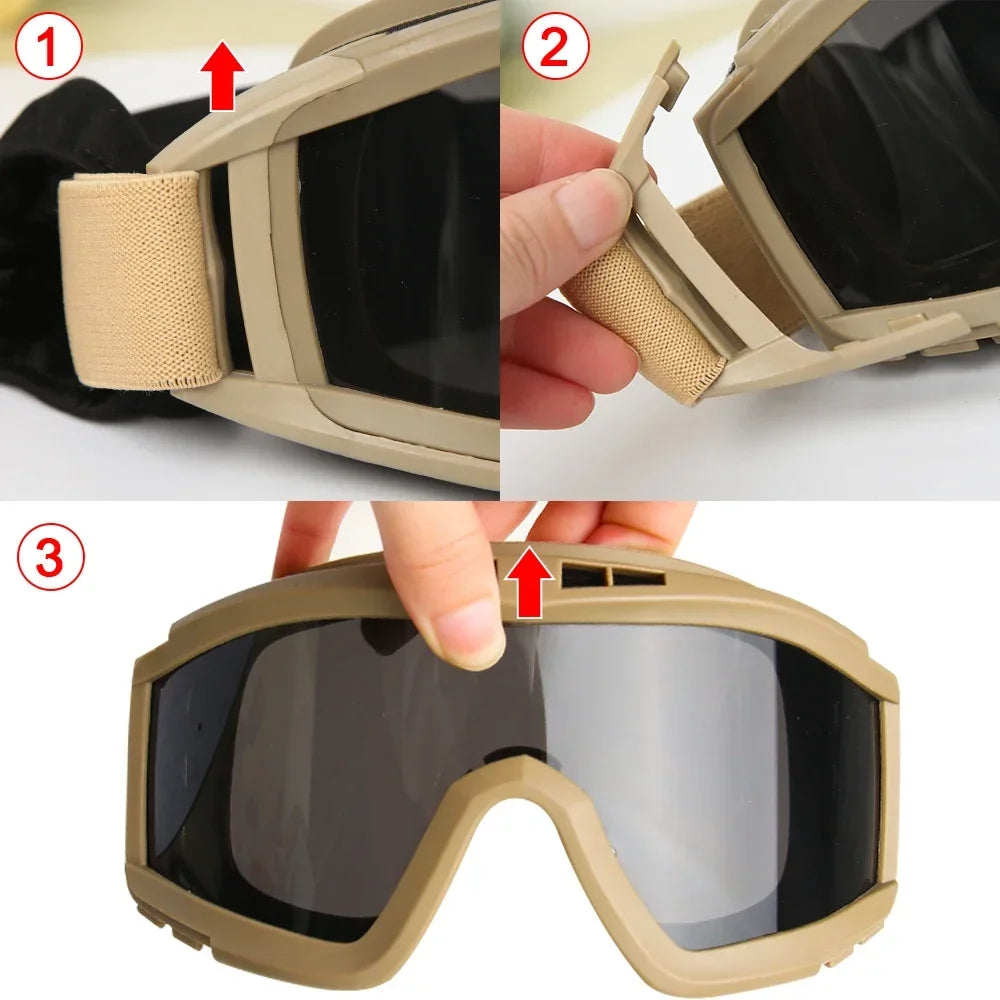 Product image: Outdoor Wind & Dust Protection Goggles