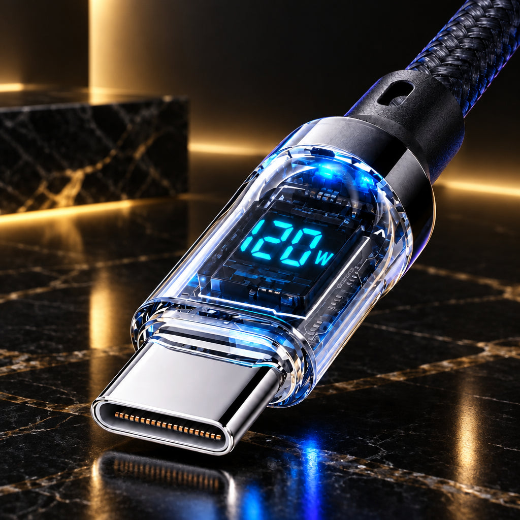 Product image: Digital Watt Display Fast Charging Cable