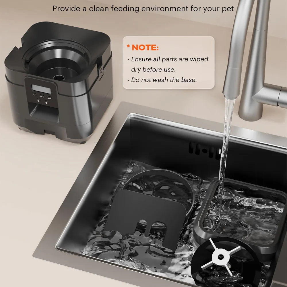 Product image: Smart Automatic Pet Feeder – Timed Portion Control with WiFi Option