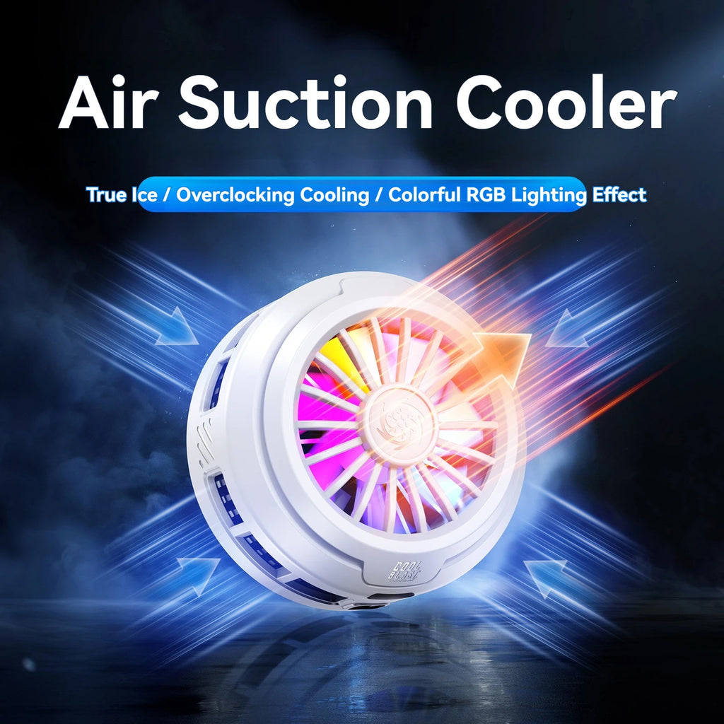 Product image: Magnetic Phone Cooler with RGB Cooling Fan