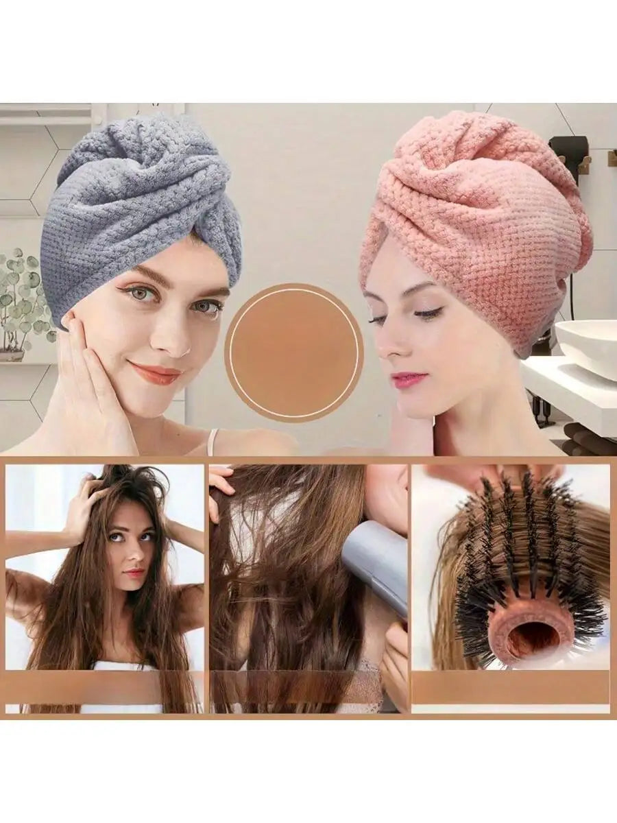Product image: Quick-Dry Microfiber Hair Towel Wrap