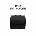 Product image: Collapsible PU Leather Car Trunk Organizer – Multi-Compartment Storage Box