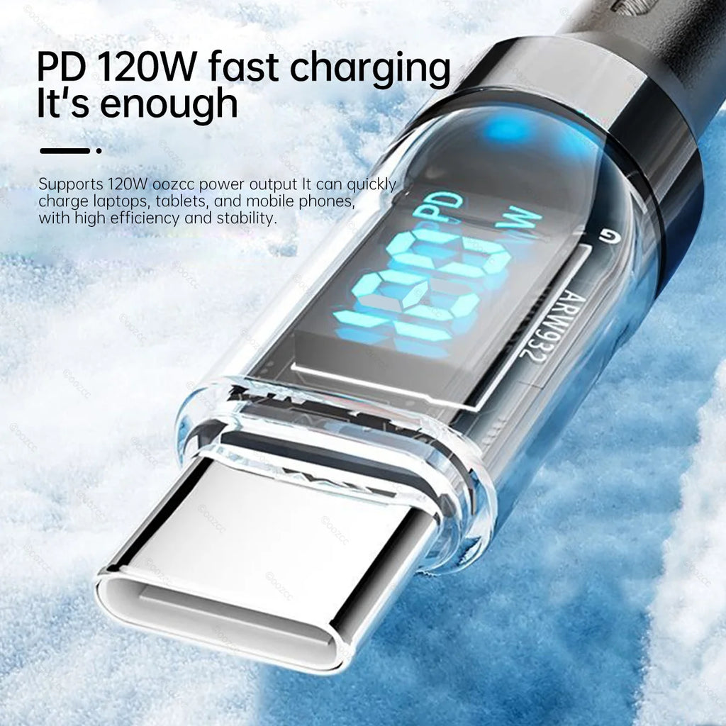 Product image: Digital Watt Display Fast Charging Cable
