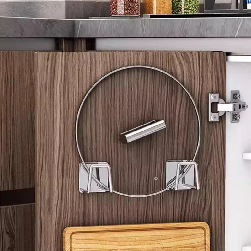 Product image: Adhesive Under-Cabinet Kitchen Storage Rack