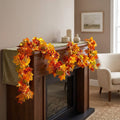 Product image: Autumn Maple Leaf Garland – 6.6 FT Fall Decor