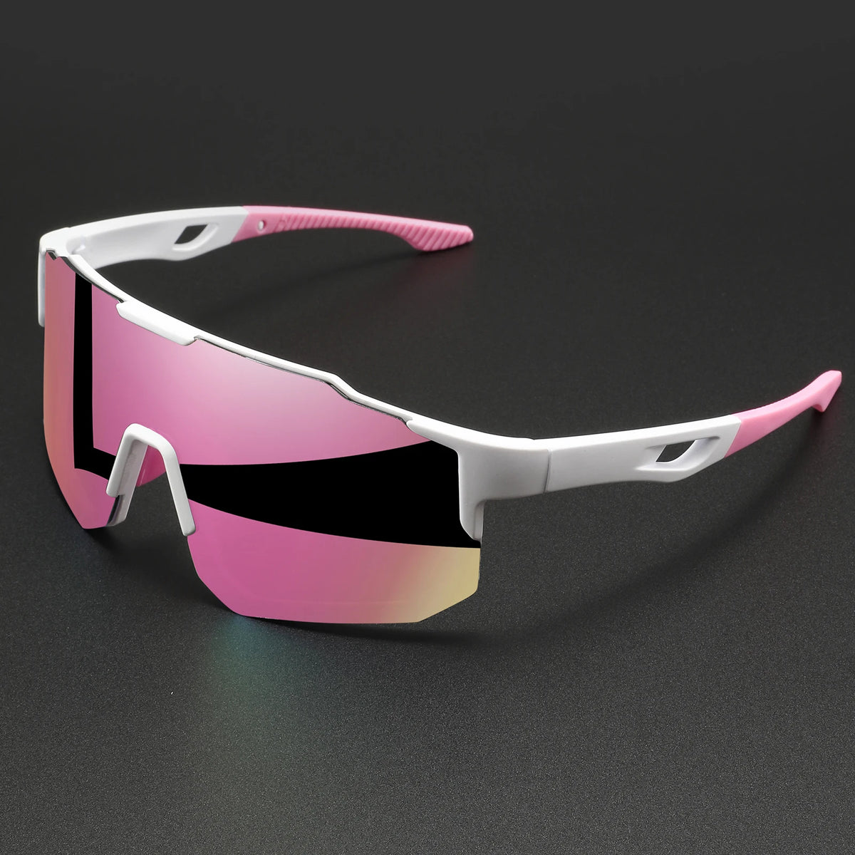 Product image: Mirrored Wraparound Sports Sunglasses