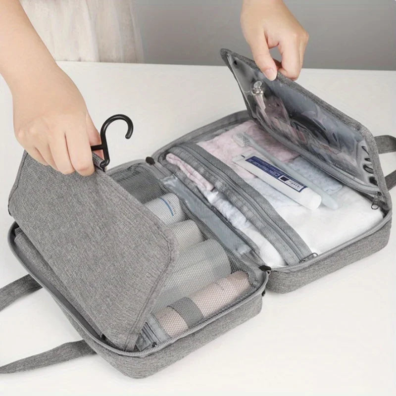 Product image: Hanging Travel Toiletry & Cosmetic Organizer Bag
