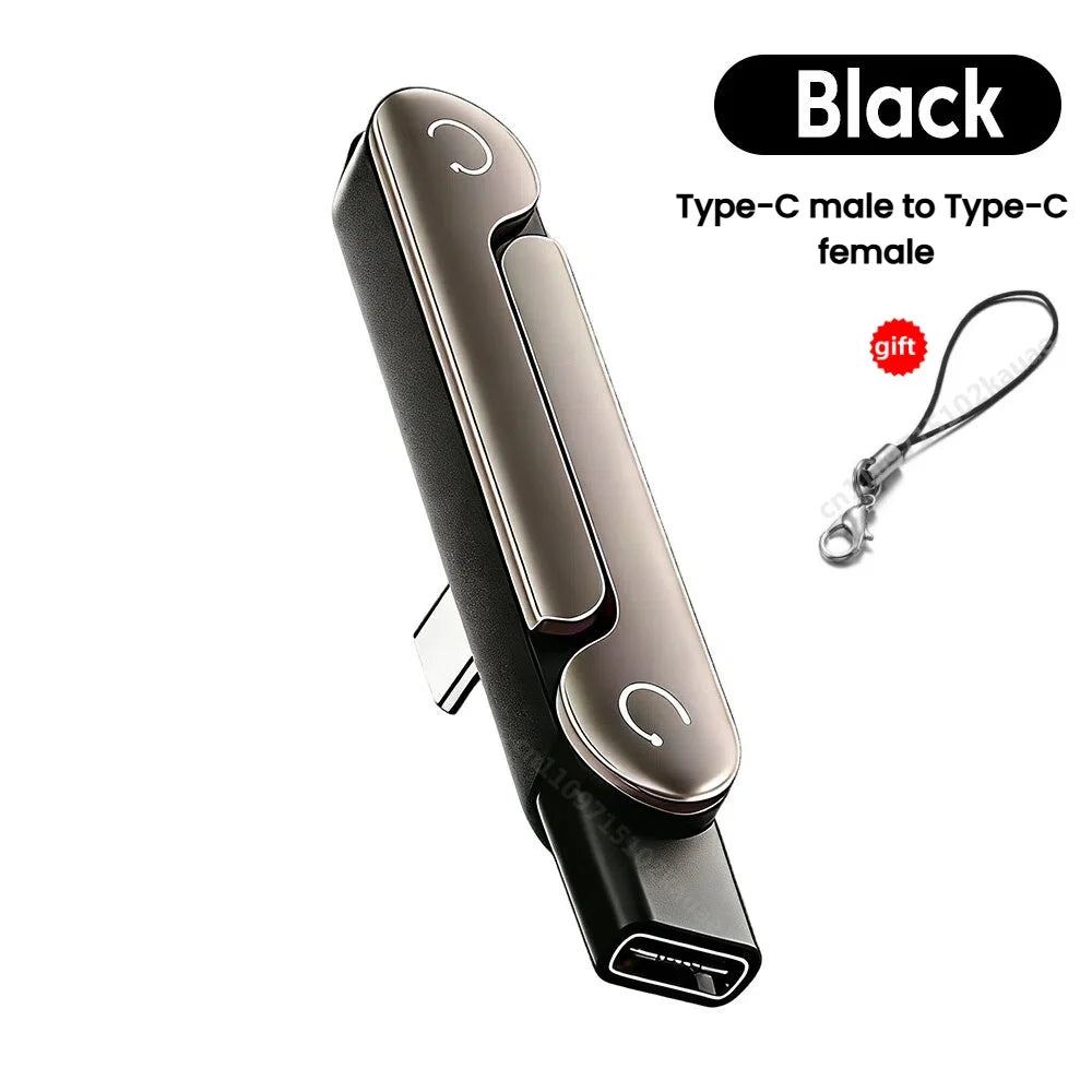 Product image: 2-in-1 USB-C Charging Adapter & Phone Stand
