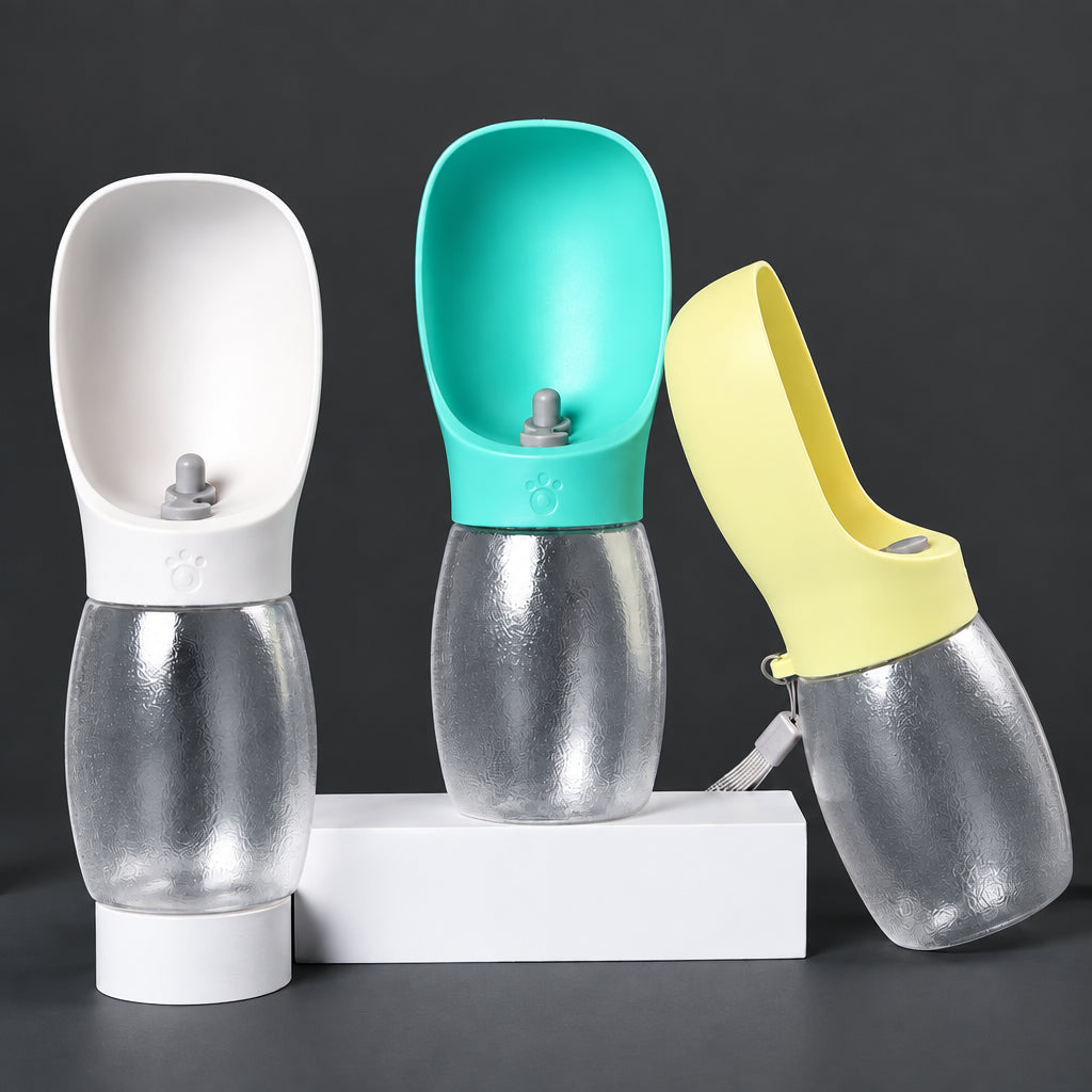 Product image: Portable Dog Water Bottle – 300mL Leakproof Travel Bottle
