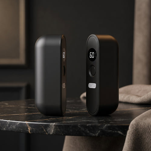 Product image: 2-in-1 Magnetic Rechargeable Hand Warmers – Digital Display