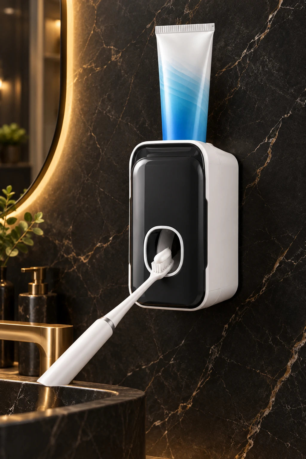 Product image: Wall-Mounted Automatic Toothpaste Dispenser