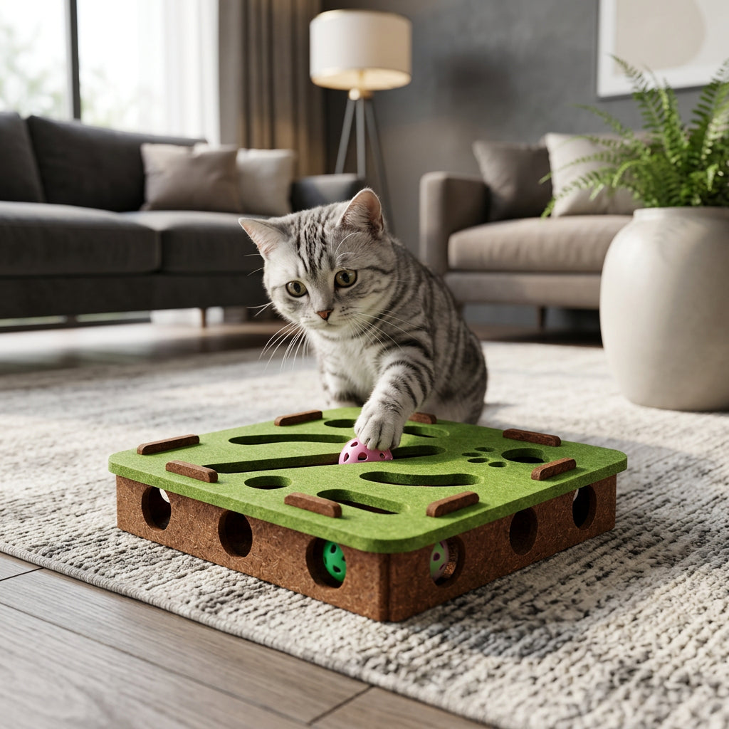 Product image: Interactive Cat Puzzle & Hunt Toy