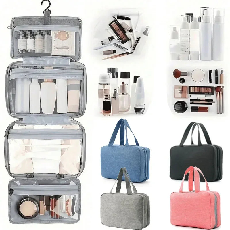 Product image: Hanging Travel Toiletry & Cosmetic Organizer Bag