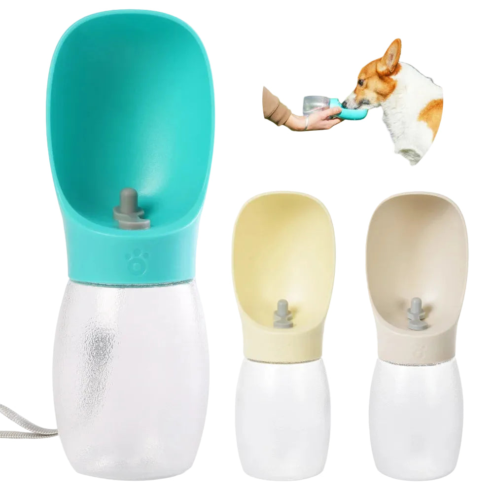 Product image: Portable Dog Water Bottle – 300mL Leakproof Travel Bottle