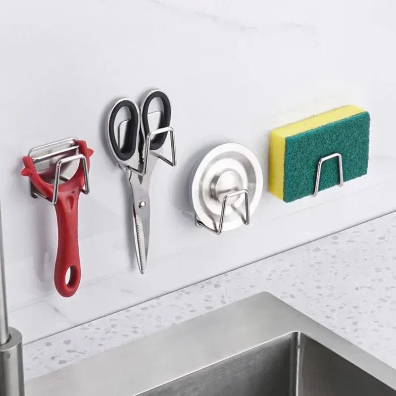 Product image: Adhesive Under-Cabinet Kitchen Storage Rack