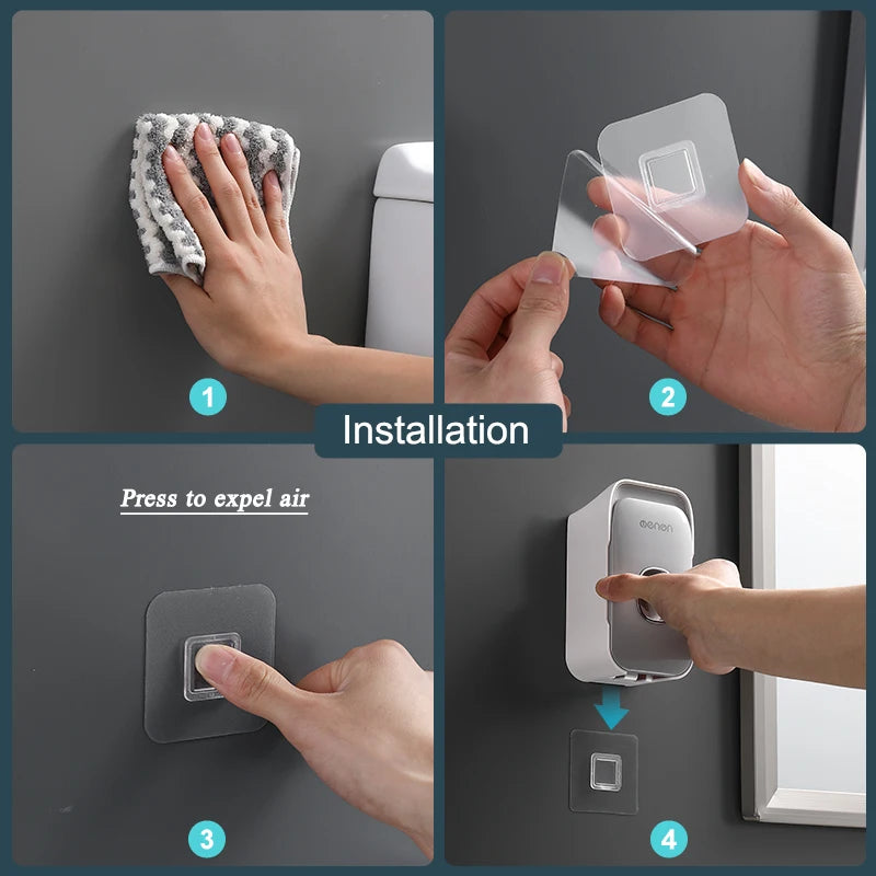 Product image: Wall-Mounted Automatic Toothpaste Dispenser