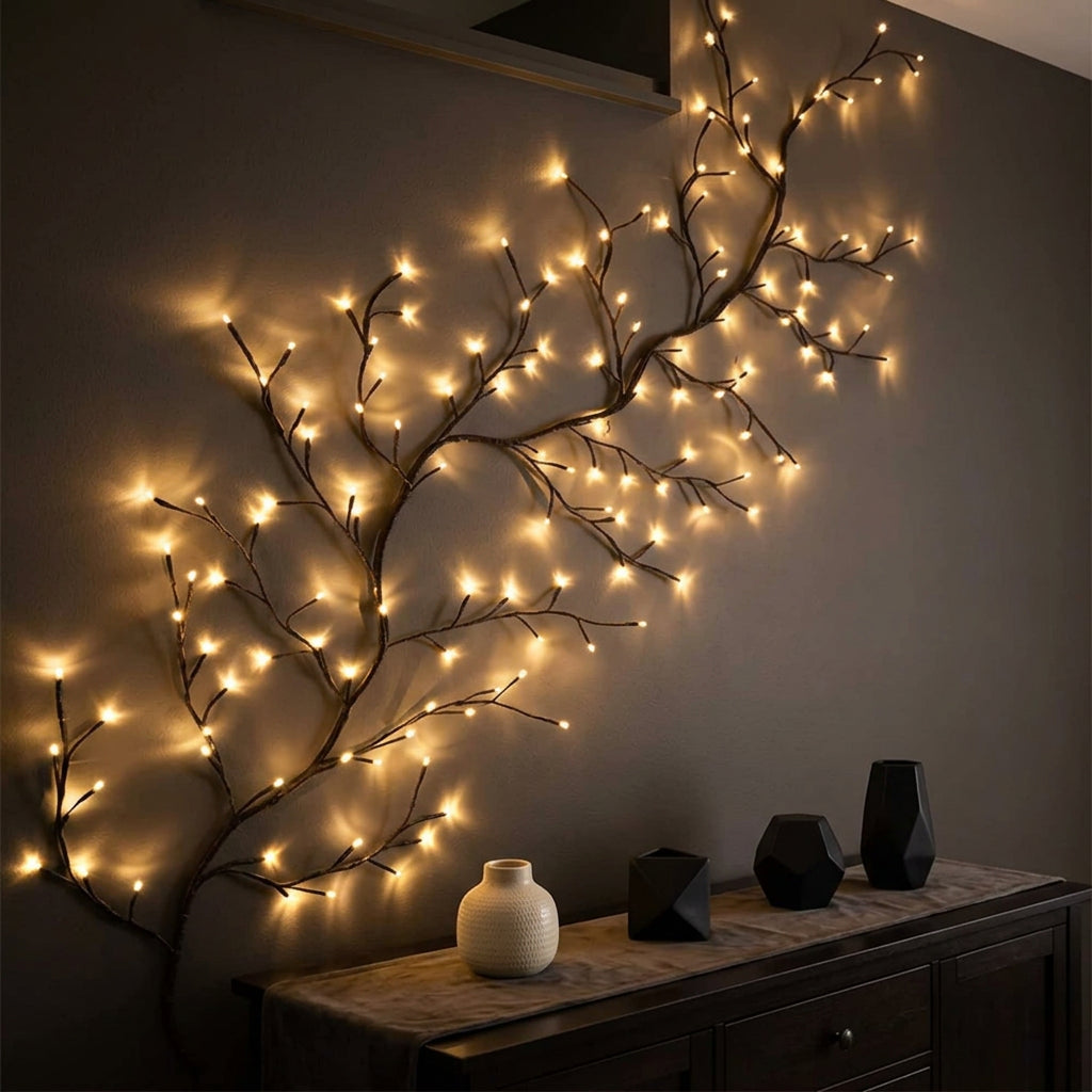 Product image: Willow Vine LED Wall Lights – 96 LED Warm White