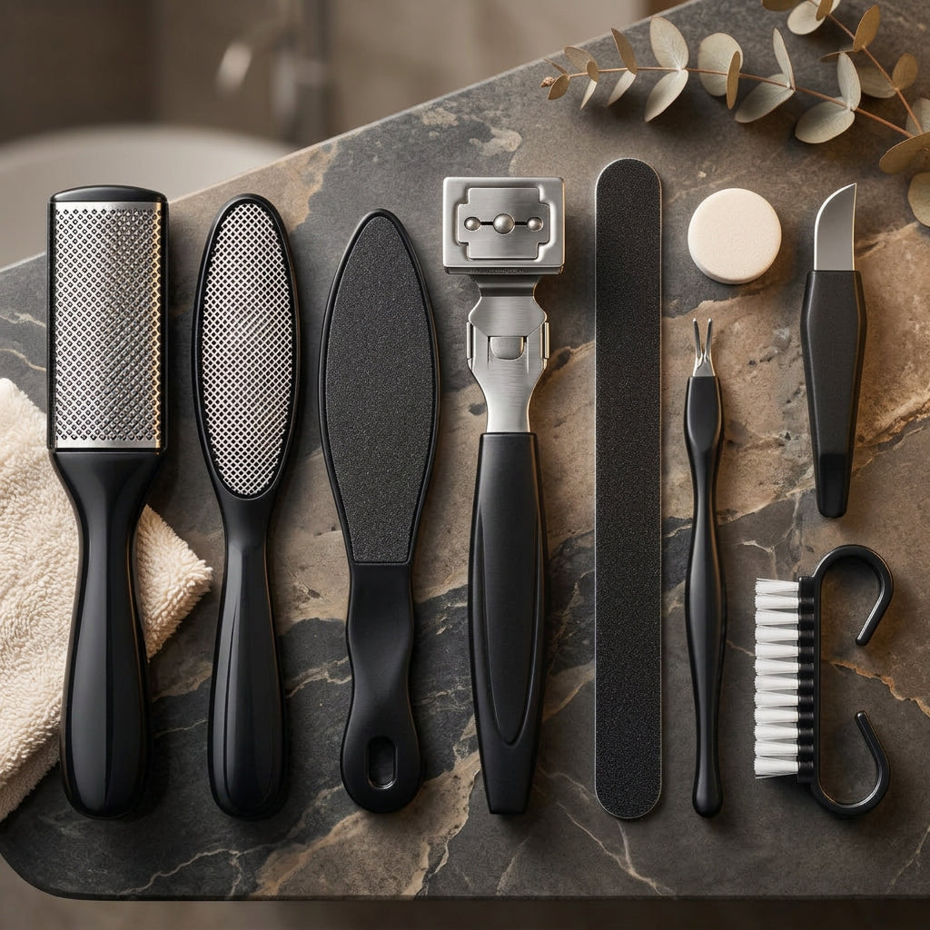 Product image: 8-Piece Professional Pedicure & Foot Care Tool Set