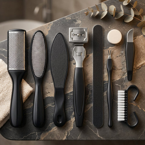Product image: 8-Piece Professional Pedicure & Foot Care Tool Set