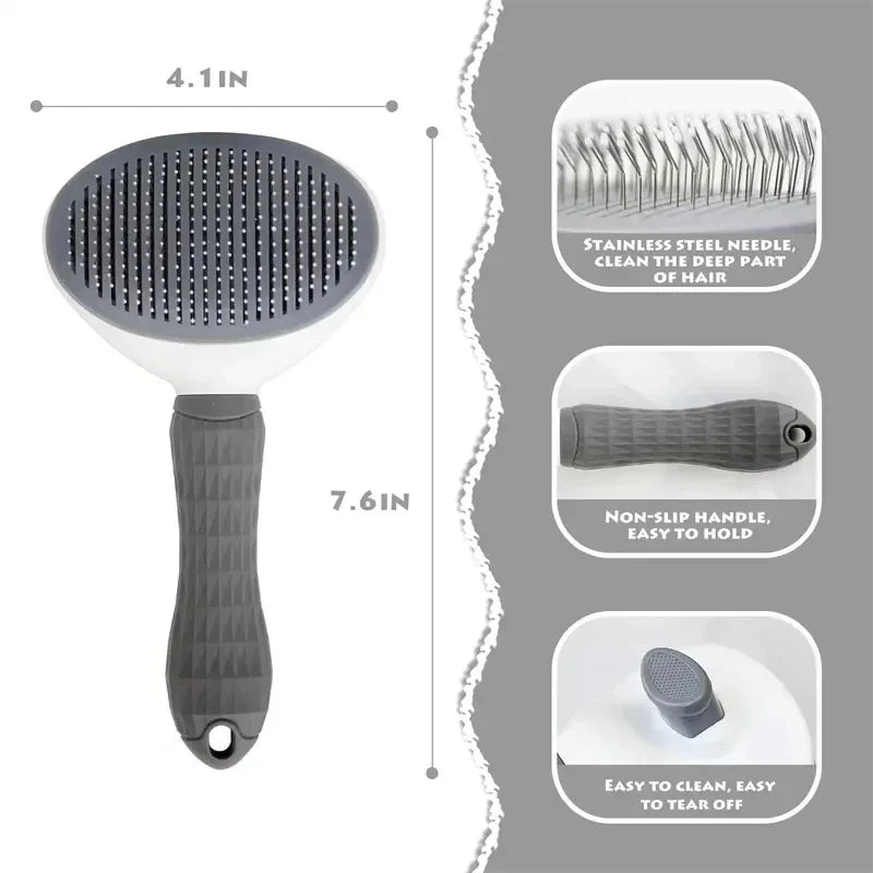 Product image: Self-Cleaning Pet Grooming Brush