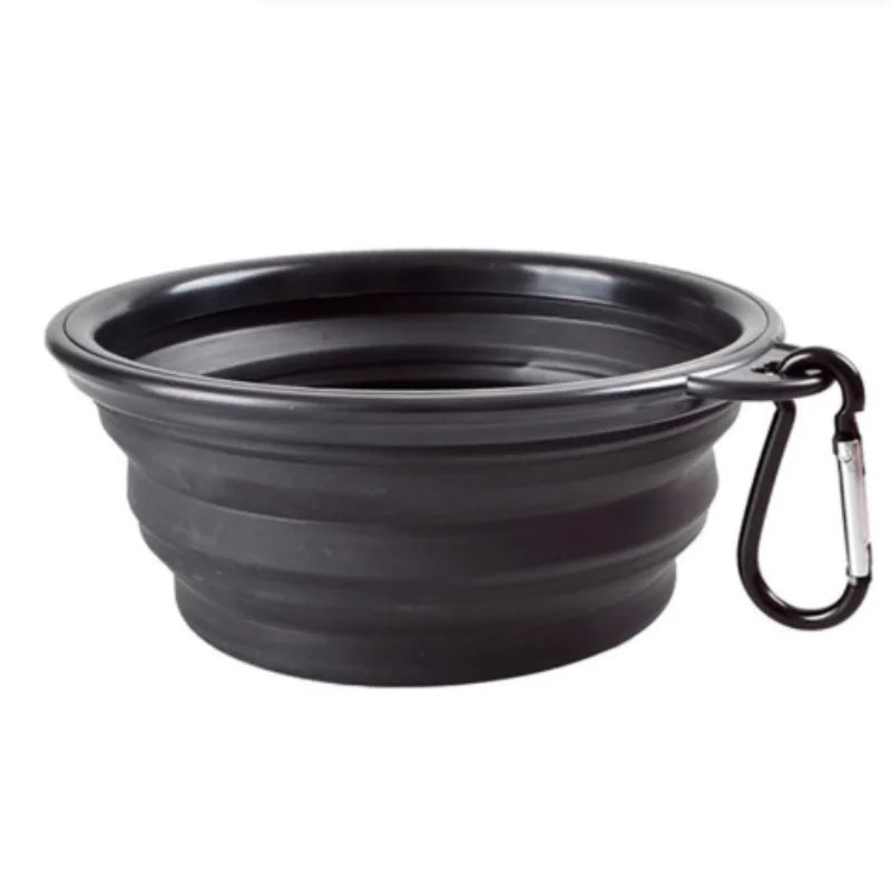 Product image: Collapsible Travel Pet Bowl with Carabiner