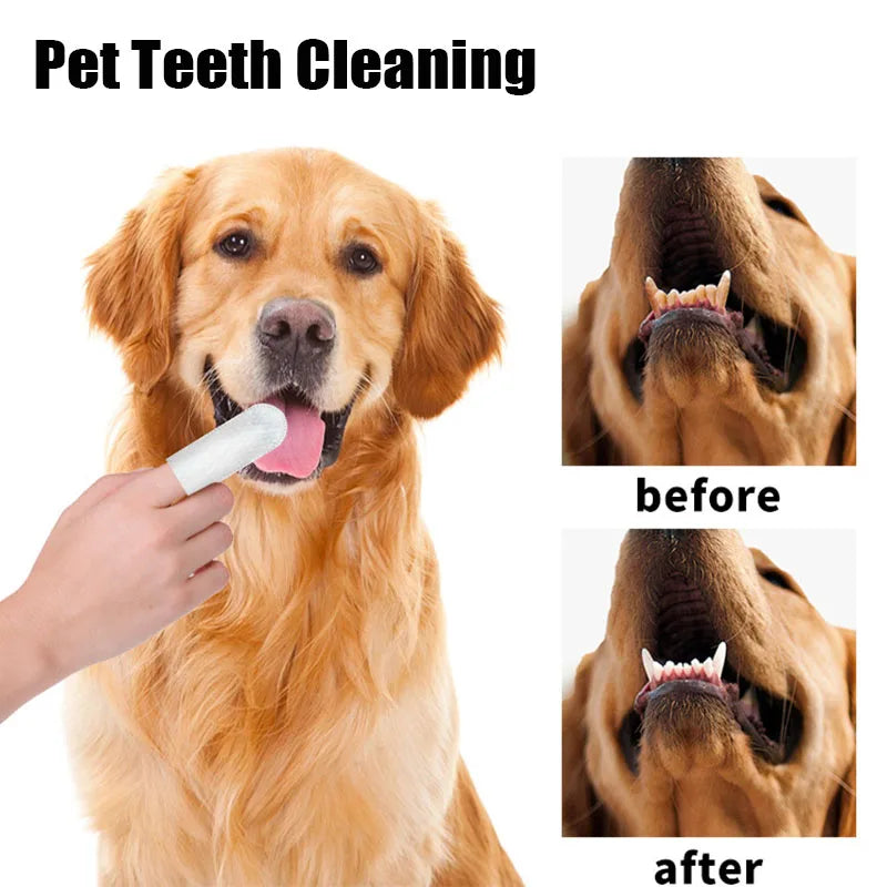 Product image: Pet Dental Finger Wipes – 50 count