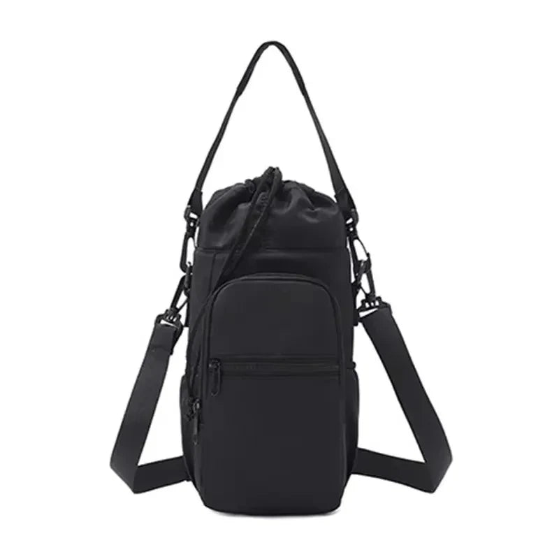 Product image: Insulated Water Bottle Crossbody Bag with Phone Pocket