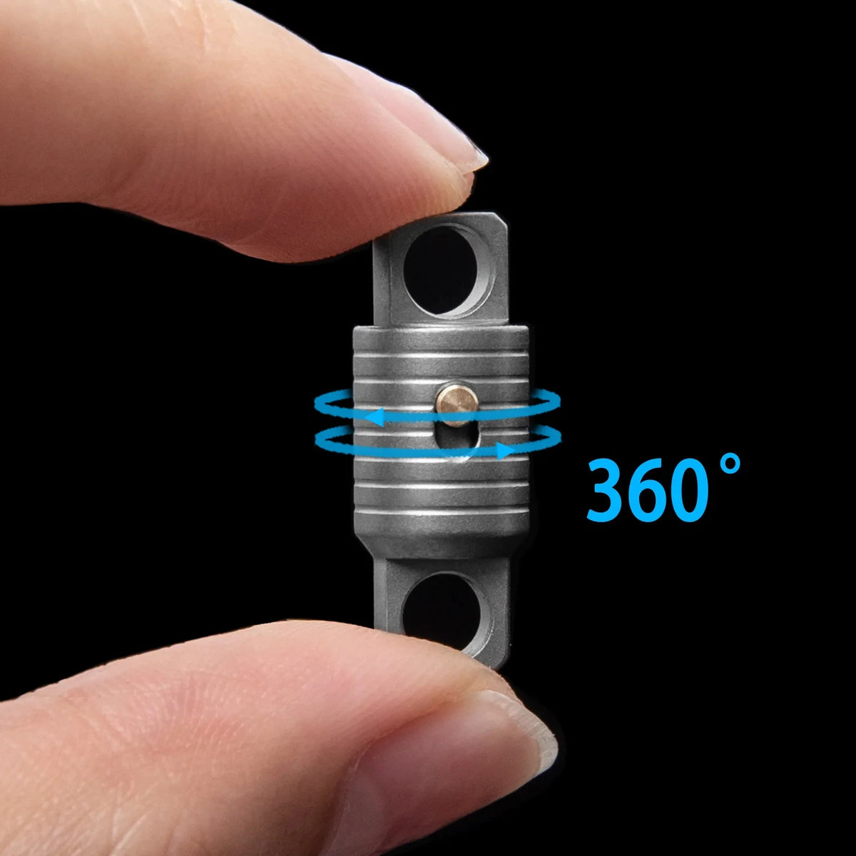 Titanium Alloy Quick-Release Keychain Connector