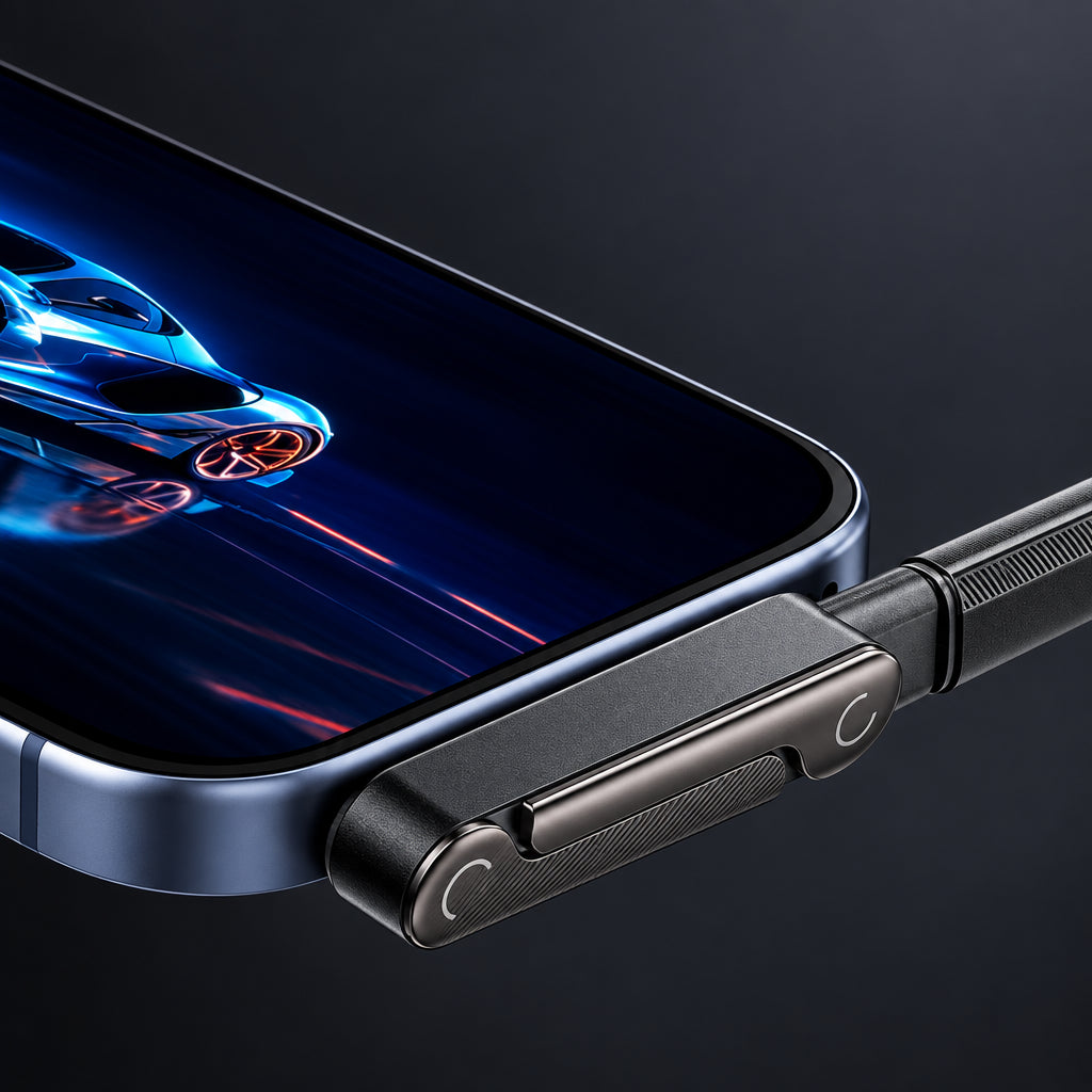 Product image: 2-in-1 USB-C Charging Adapter & Phone Stand