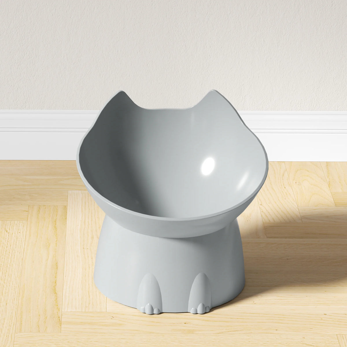 Product image: Elevated Cat Bowl – Tilted Whisker-Friendly Feeding Dish