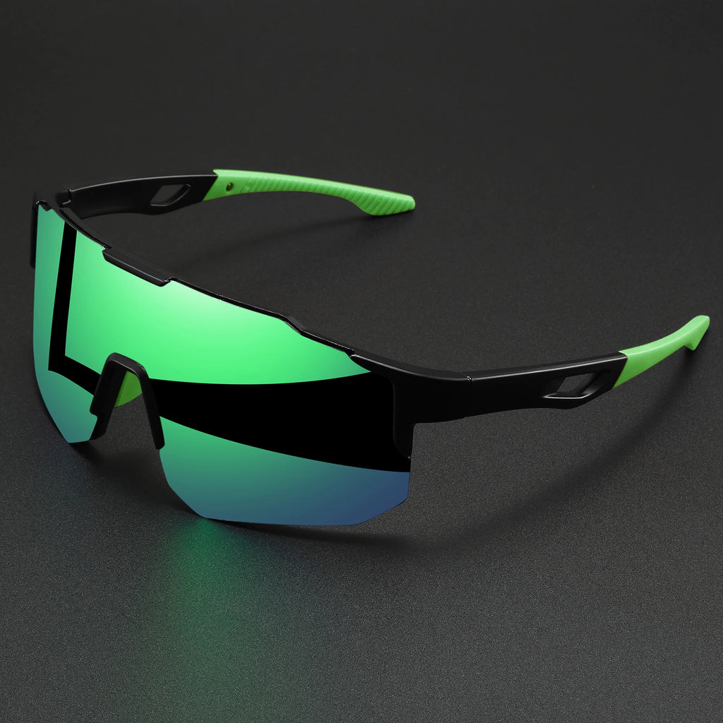 Product image: Mirrored Wraparound Sports Sunglasses