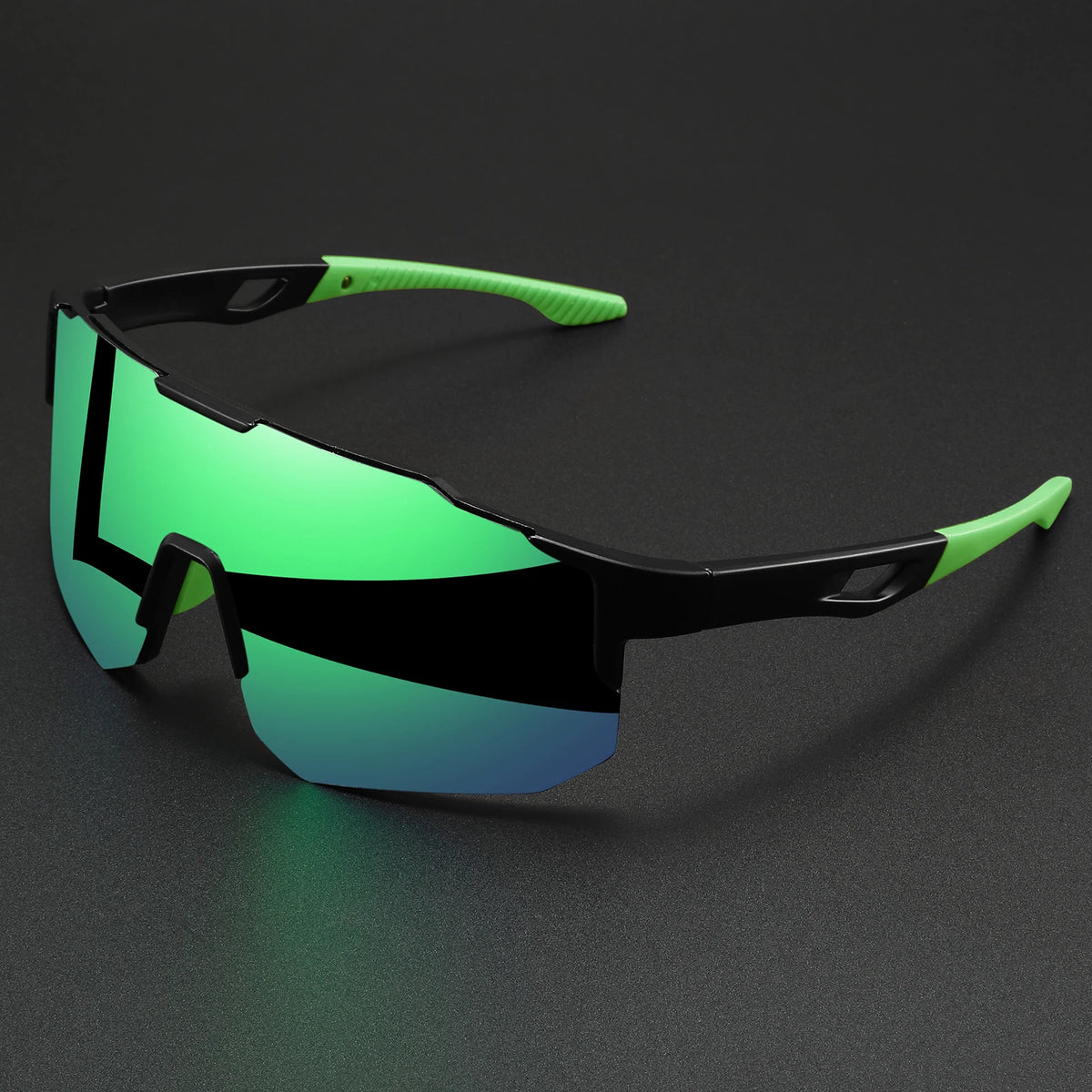 Product image: Mirrored Wraparound Sports Sunglasses