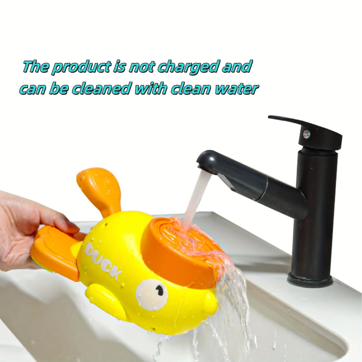 Product image: Interactive Duck Cat Treat Dispenser – Playful Feeding Toy