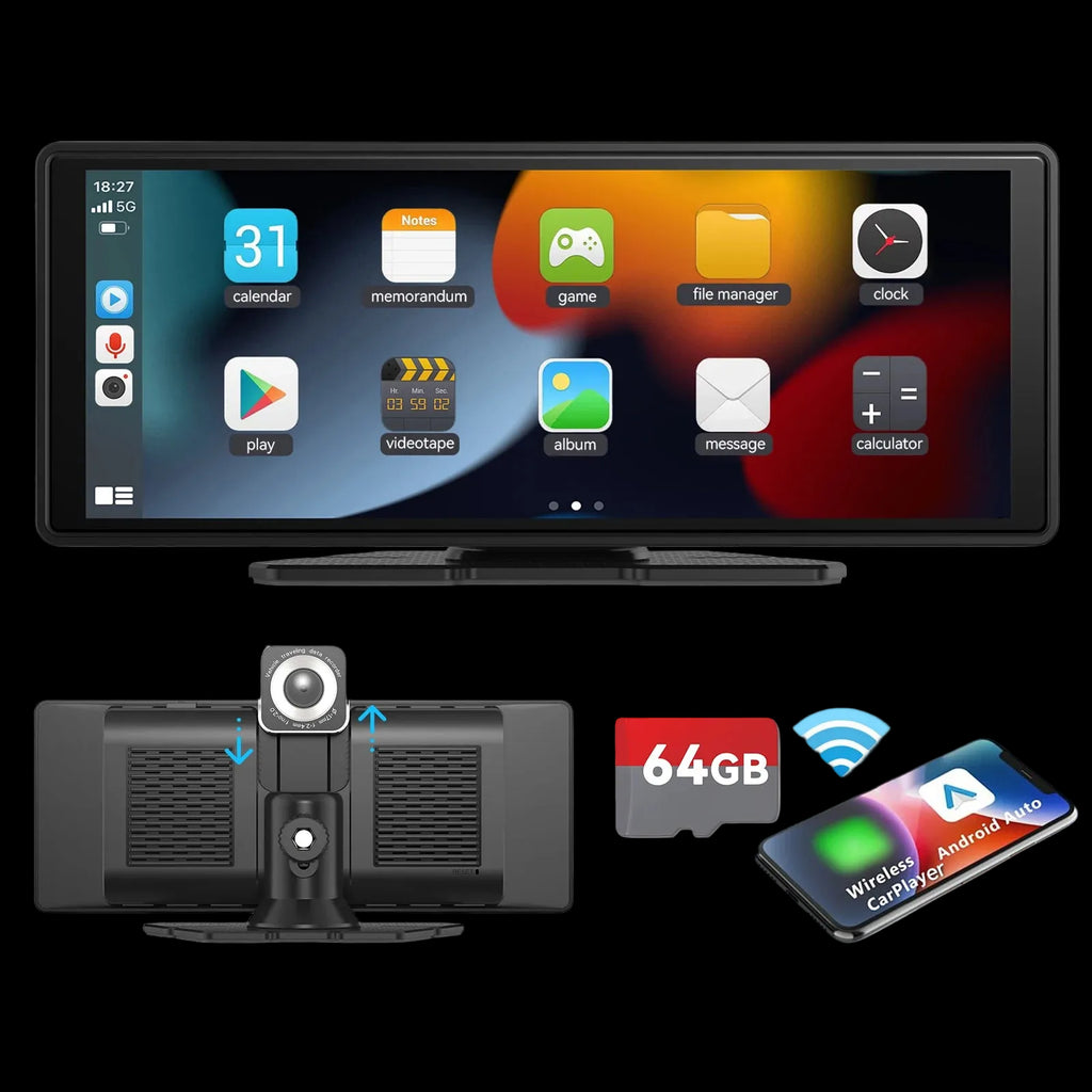 Product image: 10.26" Wireless CarPlay & Android Auto Touchscreen