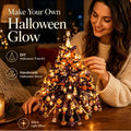 DIY Beaded Holiday Tree Kit with LED Lights