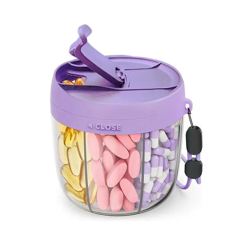 Product image: 7-Compartment Portable Vitamin & Supplement Organizer