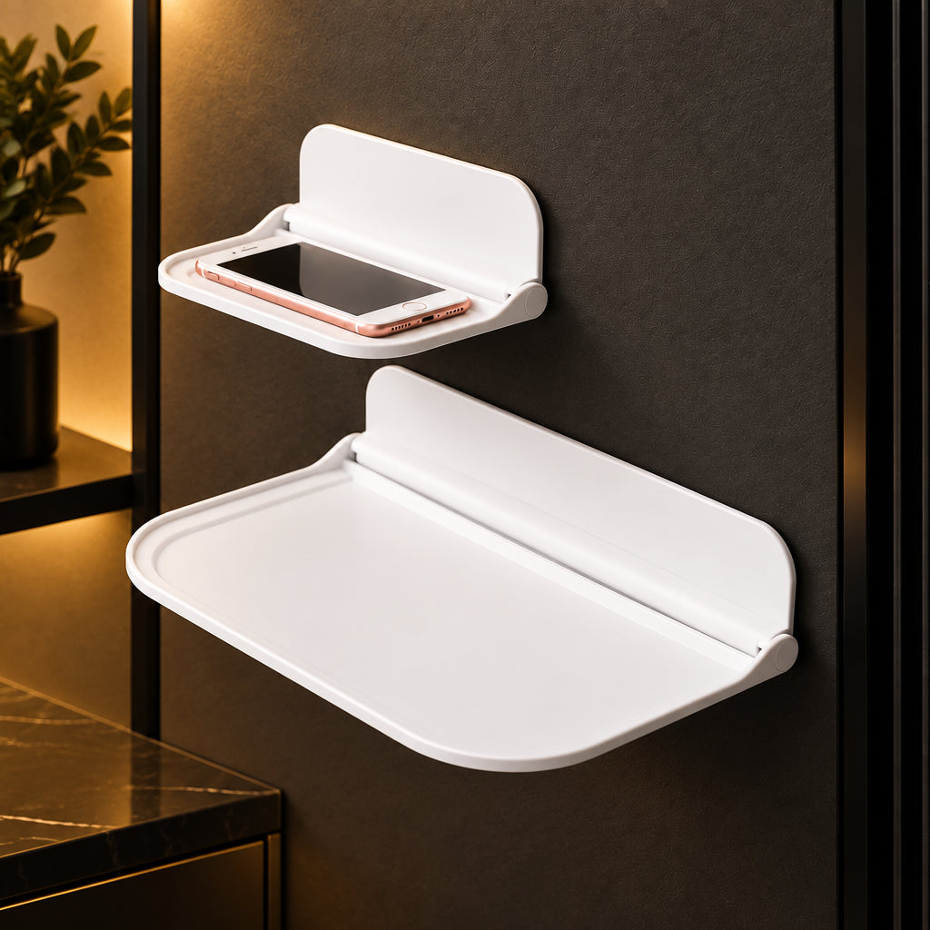 Product image: Foldable Wall-Mounted Storage Shelf
