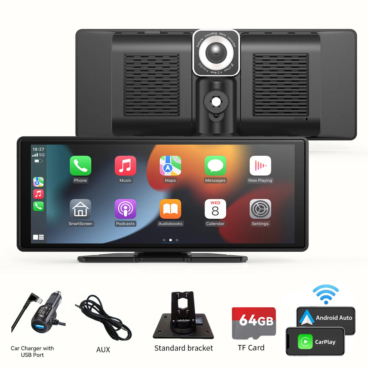 Product image: 10.26" Wireless CarPlay & Android Auto Touchscreen