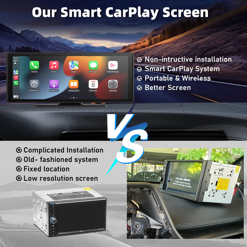 Product image: 10.26" Wireless CarPlay & Android Auto Touchscreen
