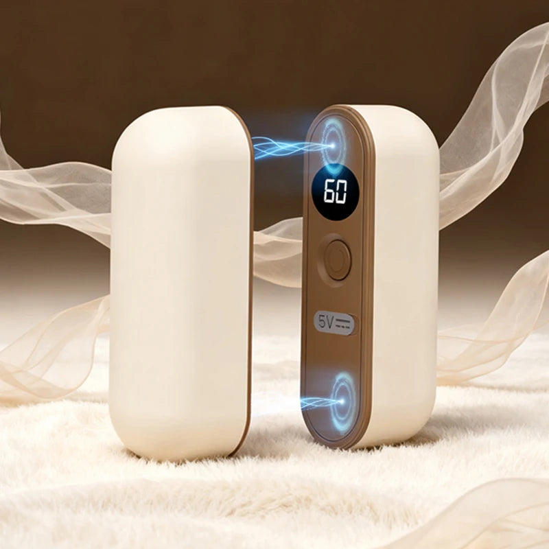 Product image: 2-in-1 Magnetic Rechargeable Hand Warmers – Digital Display