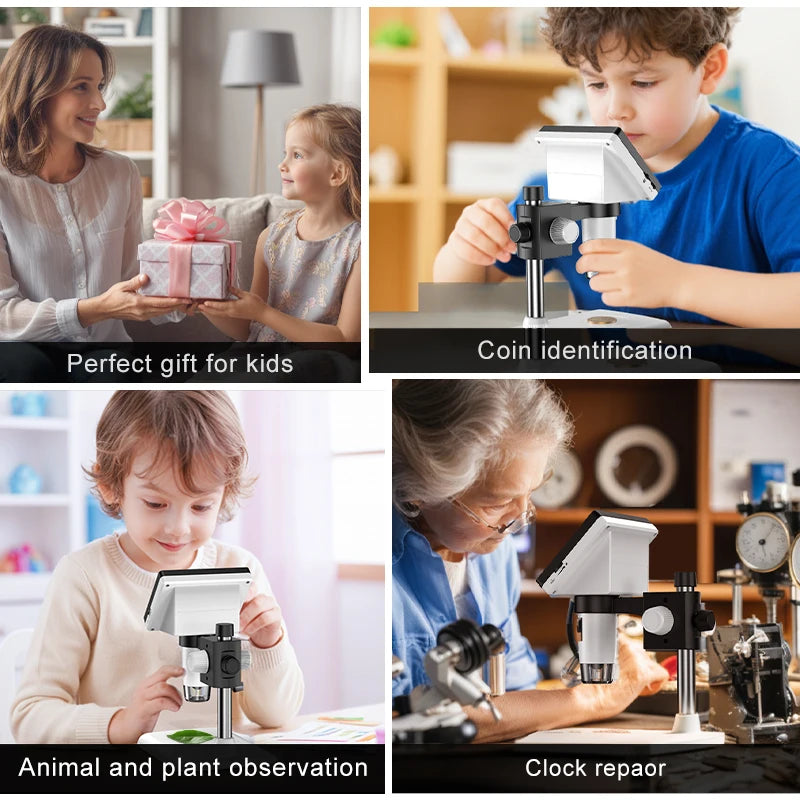 Product image: 4.3" Digital Microscope with 1000X Magnification