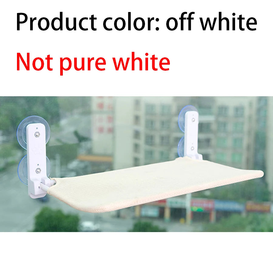 Product image: Folding Window Cat Hammock – Suction Cup Cat Bed