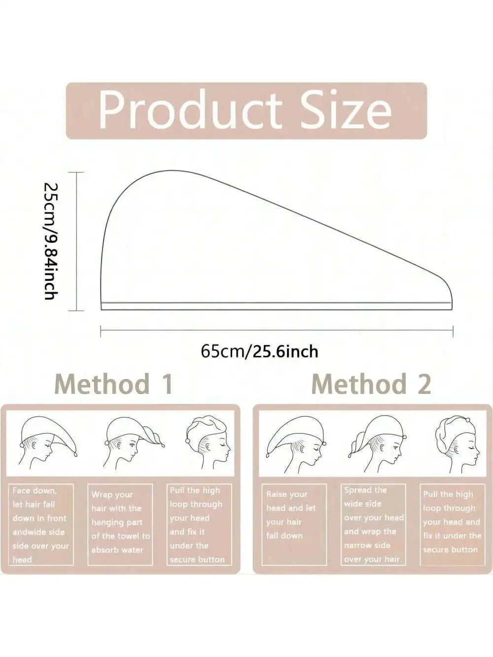 Product image: Quick-Dry Microfiber Hair Towel Wrap