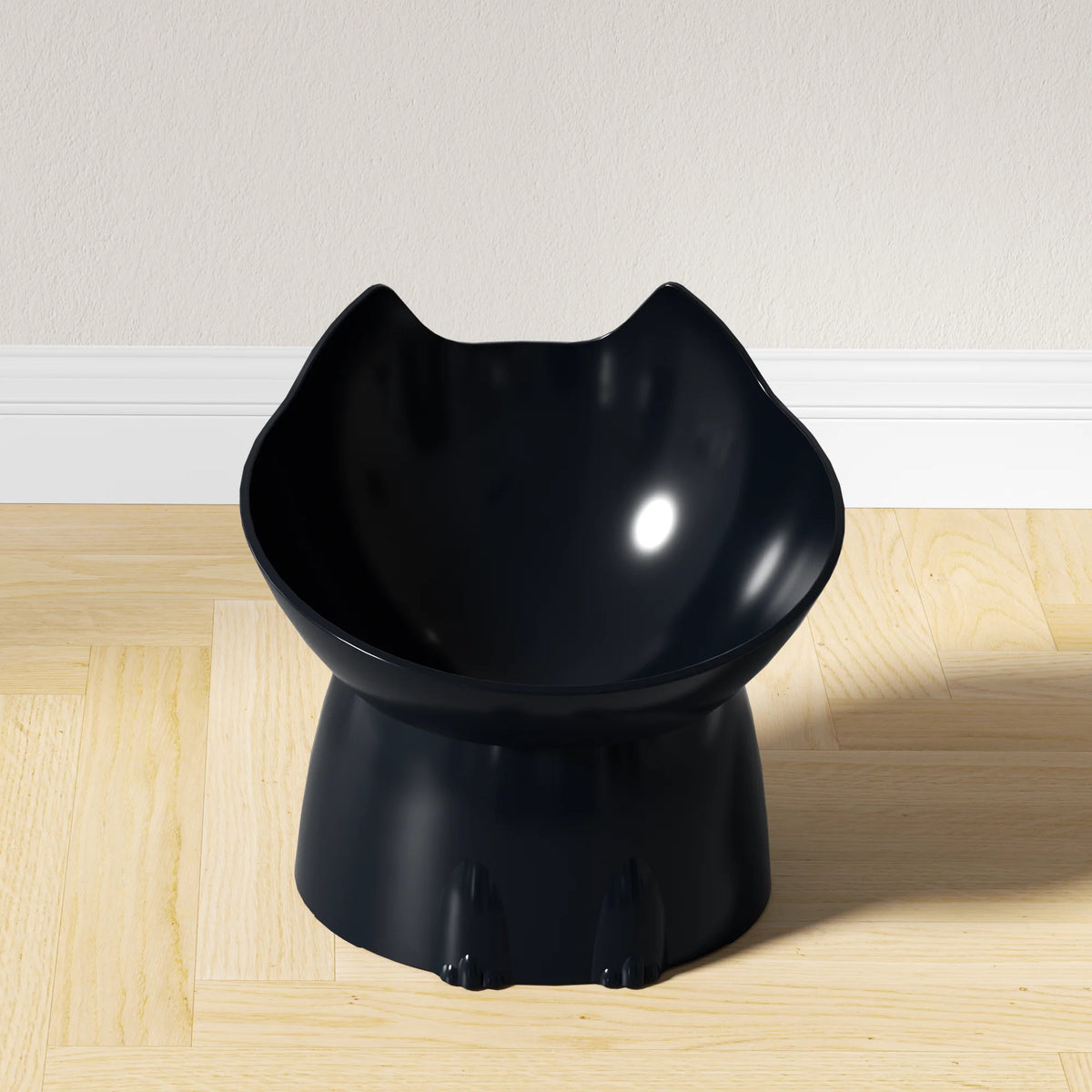 Product image: Elevated Cat Bowl – Tilted Whisker-Friendly Feeding Dish
