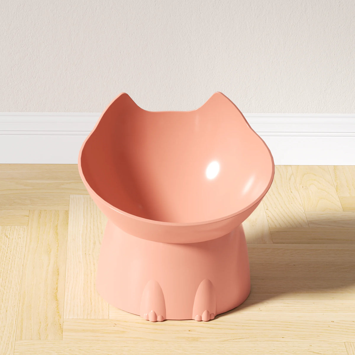 Product image: Elevated Cat Bowl – Tilted Whisker-Friendly Feeding Dish