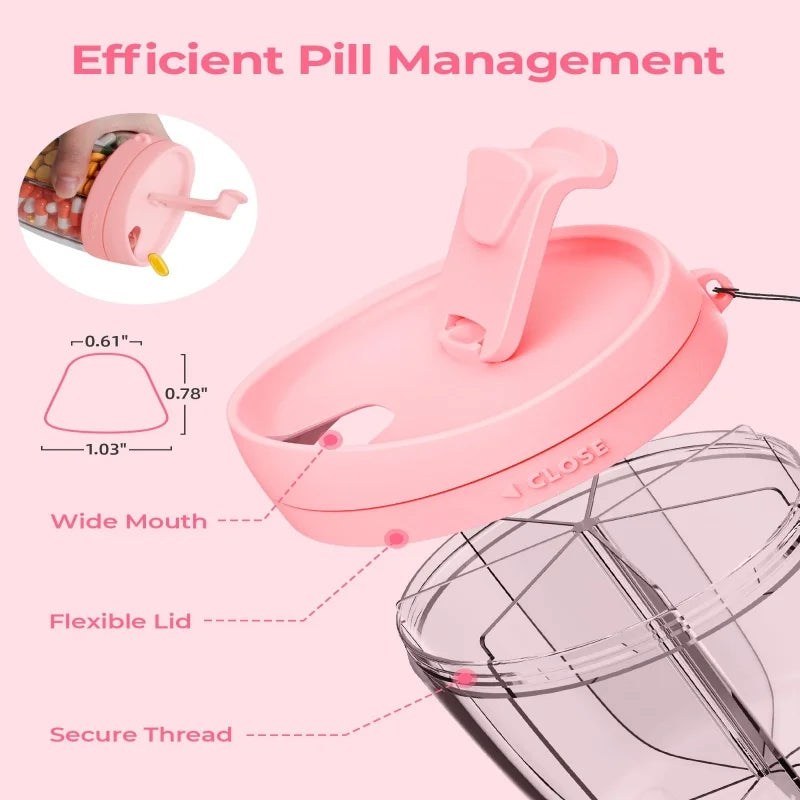 Product image: 7-Compartment Portable Vitamin & Supplement Organizer