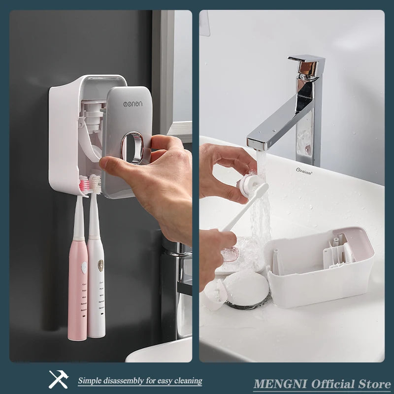 Product image: Wall-Mounted Automatic Toothpaste Dispenser